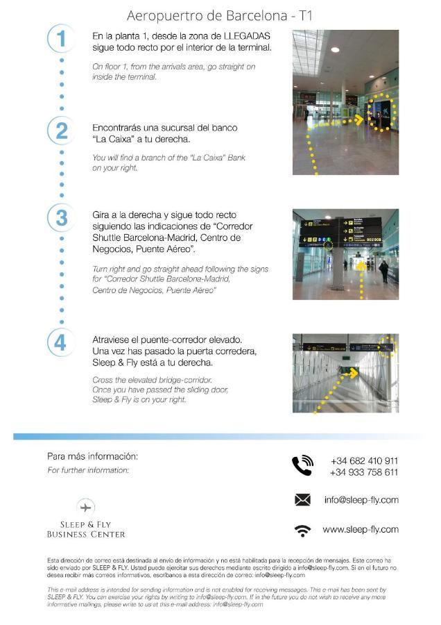 Sleep&Fly Hotell El Prat de Llobregat Eksteriør bilde